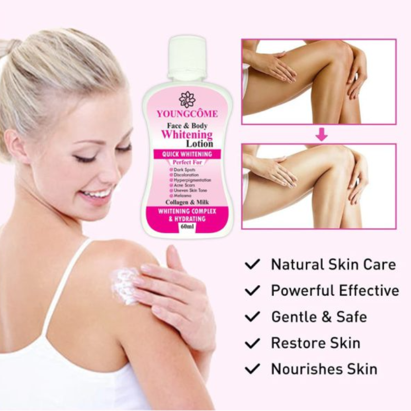 Youngcome Face Body Whitening Lotion 60ml Main Image